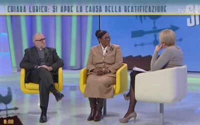 TV2000 intervista Jesús Morán e Patience Mollè Lobè su Chiara Lubich