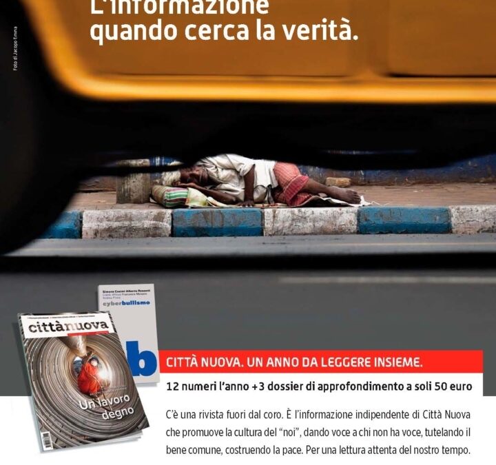 Città Nuova. Libera. E chiara.
