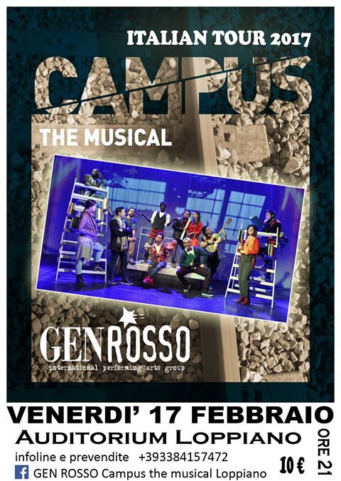 Gen Rosso: arranca el musical Campus