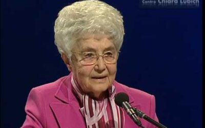 Chiara Lubich ai giovani della GMG 2005