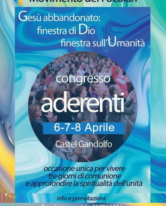 Castel Gandolfo: Congresso aderenti