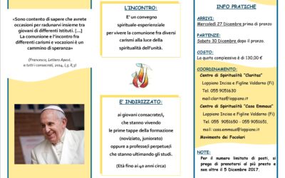 Loppiano. Corso di formazione per giovani consacrate/i.