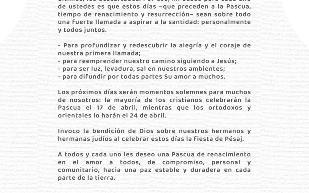 ¡Feliz Pascua 2022!