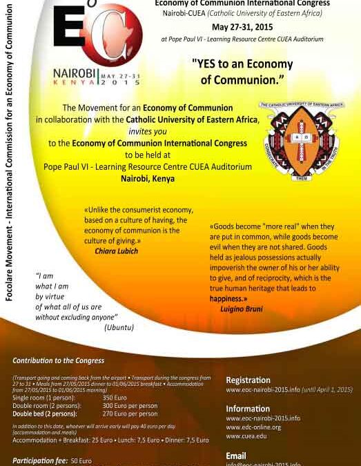 Kenya: Congrès international EdC