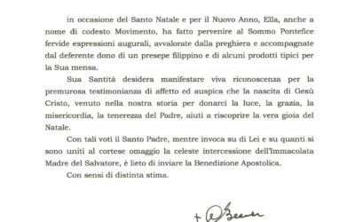 Dalla Segreteria di stato Vaticana