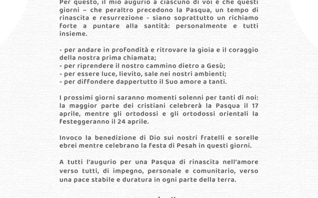 Buona Pasqua 2022