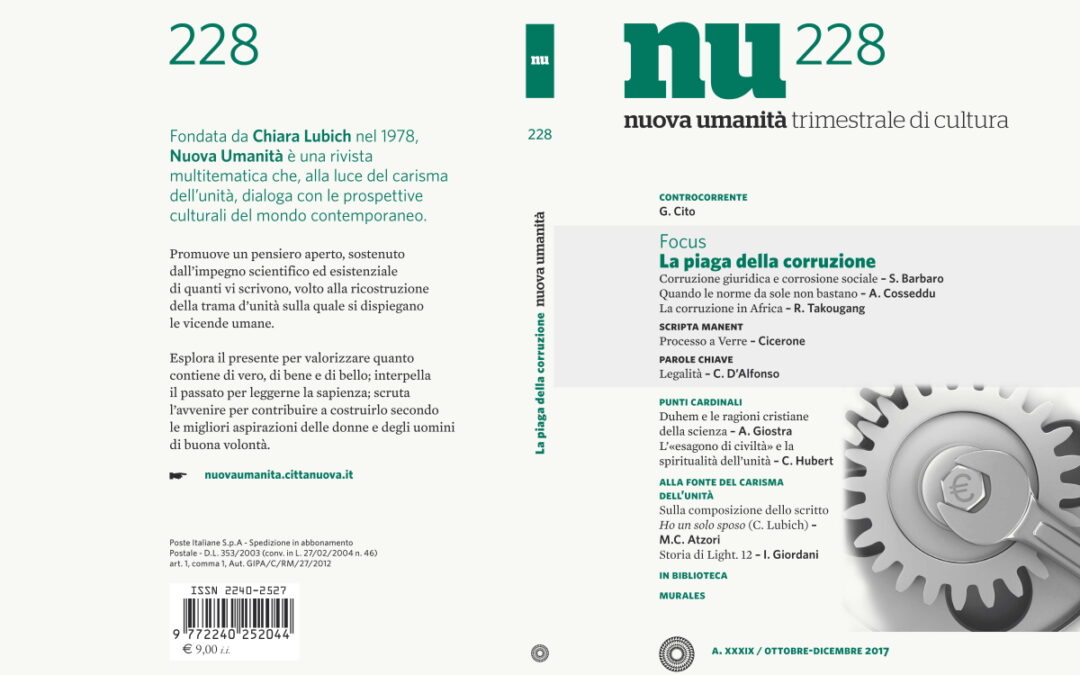 La piaga della corruzione