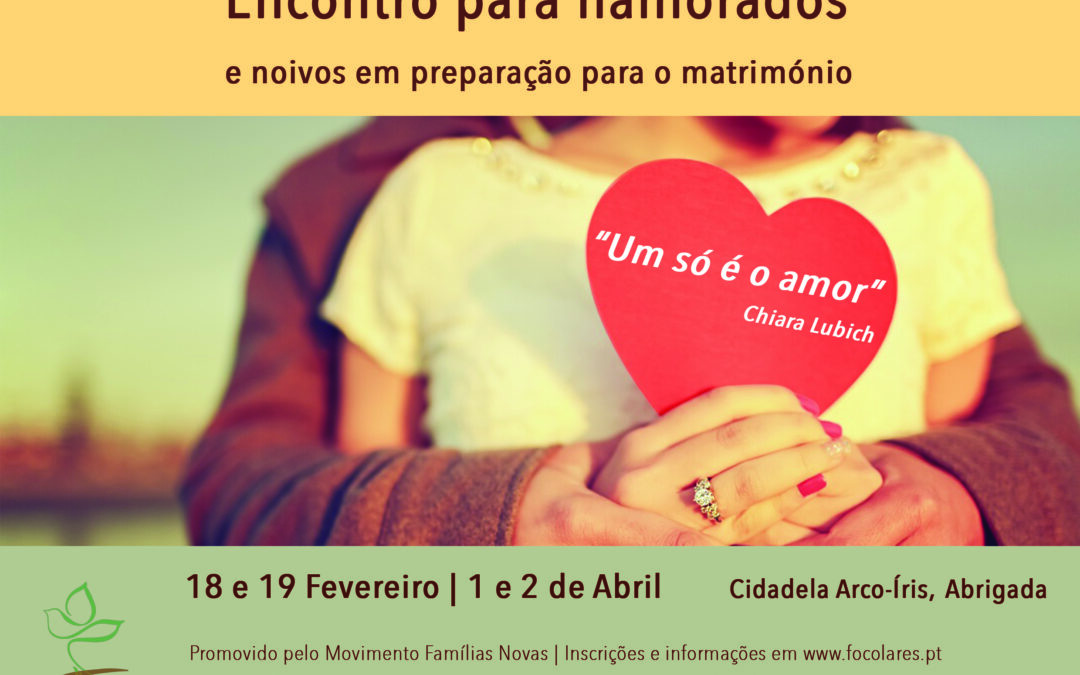Na Cidadela Arco-Íris, Portugal – encontro de namorados e noivos.