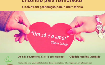 Encontro de namorados e noivos em preparação para o casamento – 2018 Portugal