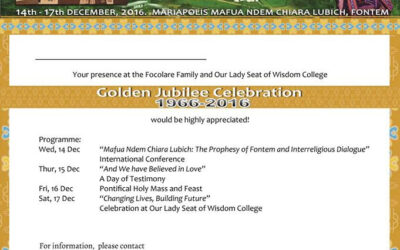 Fontem (Cameroon): Golden Jubilee Celebration 1966-2016