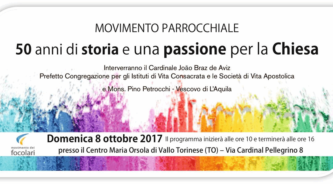 50 anni del Movimento Parrocchiale