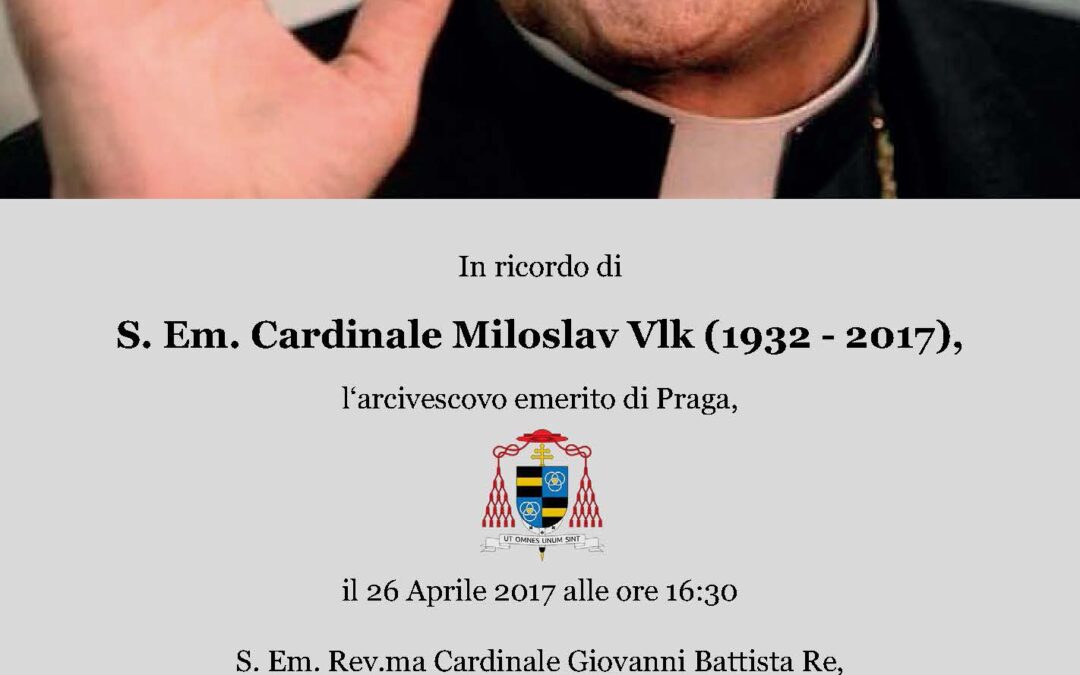 Messa di suffragio per il card. Miloslav Vlk