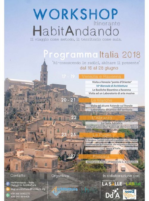 Habitandando 2018, costruendo e abitando…