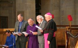 Ireland: Prayer Service at St Anne’s Anglican Cathedral,Belfast