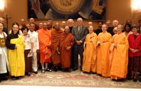 和平的種子：美國佛教徒和基督徒在交談的氛圍下相聚