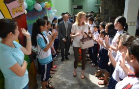 越南：一所郊區學校