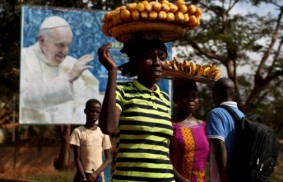 教宗方濟各到烏干達的探訪