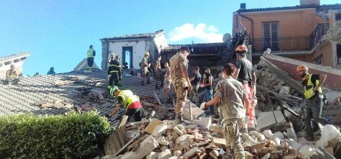義大利中部地震災民的聖誕節